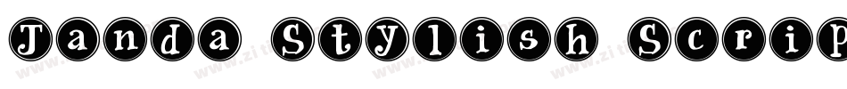 Janda Stylish Script字体转换
